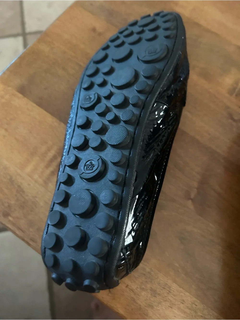 Born Black Patent Penny Loafers